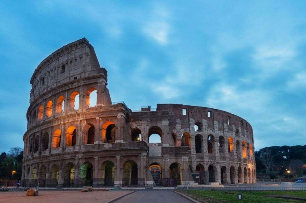 Foto do Coliseu de Roma