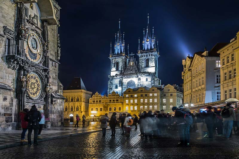 Praga a noite