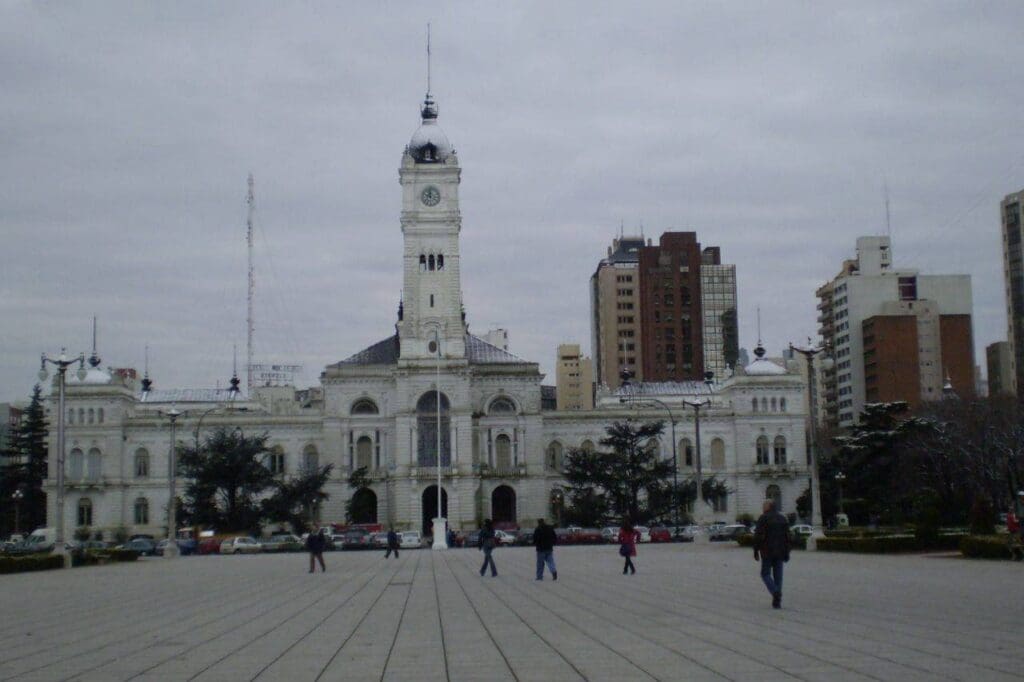 Rua em La Plata