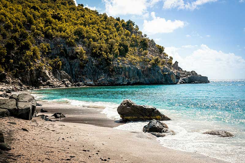 Praia em St. Barth