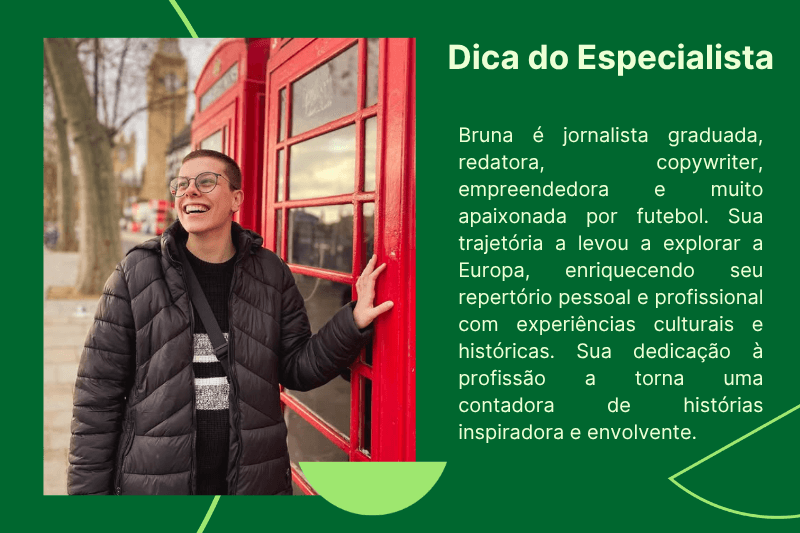 Perfil Bruna Elias - Seguro Viagem Pro