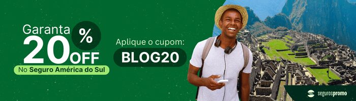 Ver ofertas de seguro viagem América do Sul